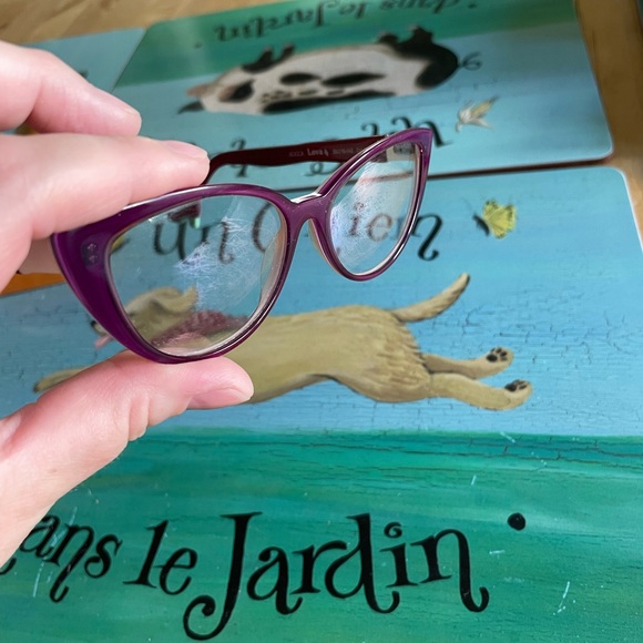 Purple Face a Face glasses frames - Picture 9 of 11